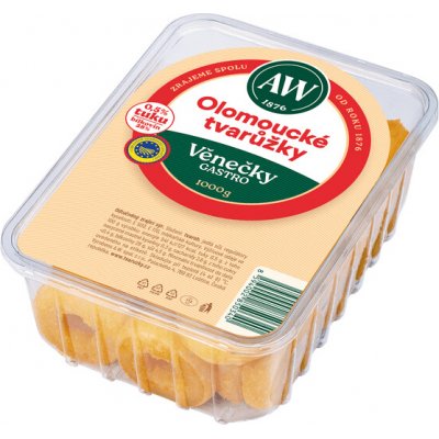 A.W. Olomoucké tvarůžky věnečky gastro 992g – Hledejceny.cz