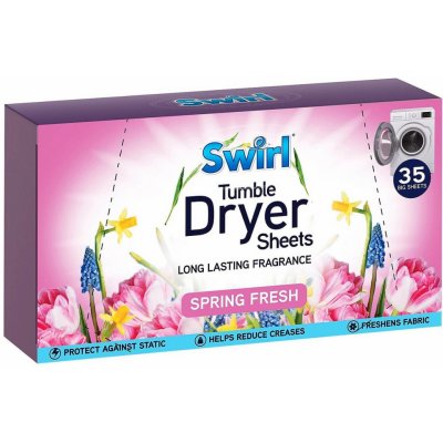 Swirl Spring Fresh ubrousky do sušičky 35 ks od 49 Kč - Heureka.cz