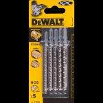 DeWALT DT2209 pilový plátek na dřevo a plasty do 60mm čistý řez pro přímočaré pily 100mm 5ks – Zboží Dáma