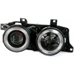BMW E32 86-94 Přední světla ANGEL EYES provedení BLACK