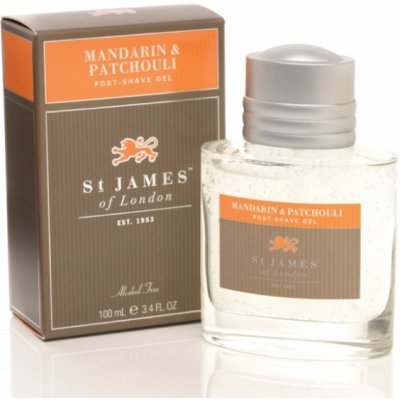 St James of London Mandarin & Patchouli gel po holení 100 ml