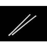 Výztuž do korzetu kovová šíře 8 mm, délka 20; 25 cm - (20 cm) bílá (10 ks) – Zboží Mobilmania