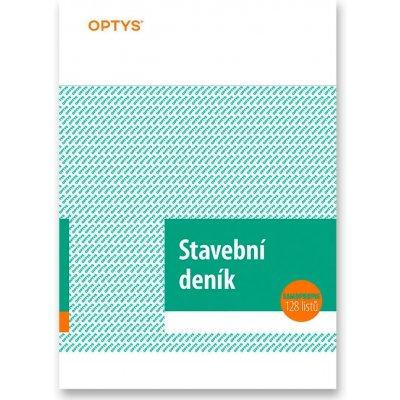 Optys 1278 Stavební deník samokopírovací – Zboží Mobilmania