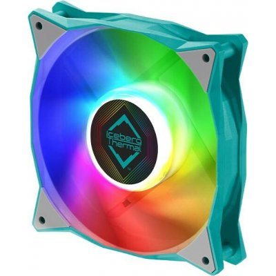 Iceberg Thermal IceGALE ARGB 120mm - Turquoise ICEGALE12A-D0B – Hledejceny.cz
