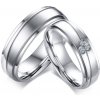 Prsteny Steel Edge Ocelové snubní prsteny SECR055