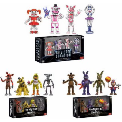 FNAF 1 mini-figurky 4ks Five Nights At Freddy´s – Hledejceny.cz