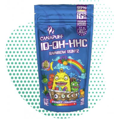 Canapuff 10-OH-HHC Rainbow Runtz 0,2% THC 1 g – Zboží Dáma