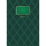 Happy Spirit Sešit Premium zelené kosočtverce A5 tečkované linky – Zboží Dáma