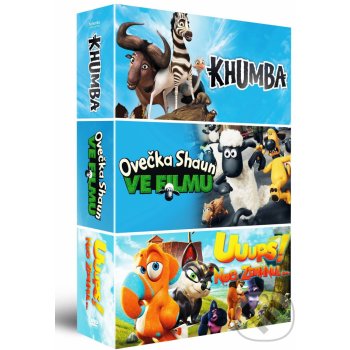 Animáky kolekce 2: Ovečka Shaun / Khumba / UuupsNoe zdrhnul