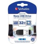 Verbatim Store 'n' Stay Nano 32GB 49822 – Hledejceny.cz