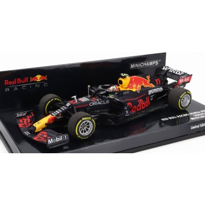 Minichamps Red bull F1 Rb16b Honda Ra620h Team Aston Martin N 11 Monaco Gp 2021 Sergio Perez Matná Modrá Žlutá Červená 1:43 – Zboží Dáma