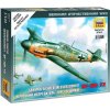 Sběratelský model Zvezda Snap Kit Messerschmitt Bf-109F-2 1:144