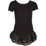 Trikot Papillon leotard short sleeves Černá – Sleviste.cz