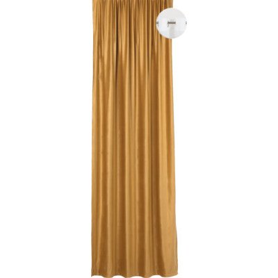 Zatemňovací závěs Velvet Castellano uni hořčicový 140x245 cm – Hledejceny.cz