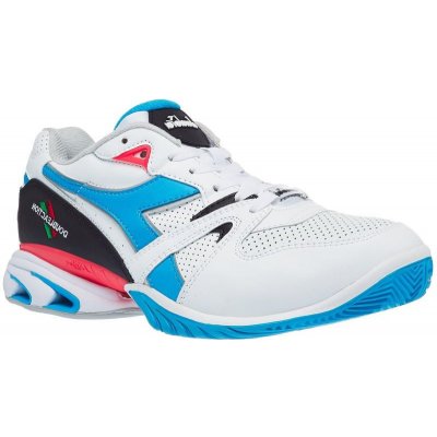 Diadora S.Star K Duratech AG - white/blue fluo – Zbozi.Blesk.cz