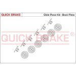 Sada příslušenství, brzdové čelisti Quick Brake 6858K | Zboží Auto