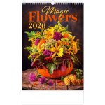 Nástěnný Helma Magic Flowers 2026 – Zboží Mobilmania