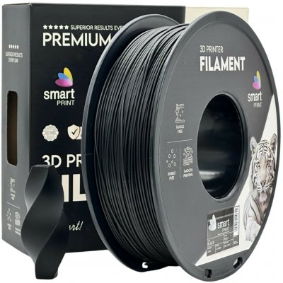 Smart Print SILK PLA černá 1.75mm 1kg – Zboží Živě