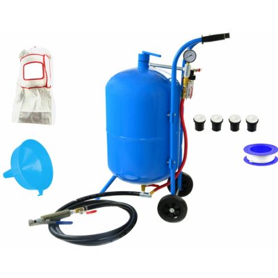 GEKO Mobilní tryskací jednotka, pískovačka 76l G02020 – Zboží Dáma