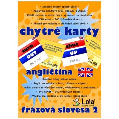 Chytré karty - angličtina frázová slovesa 2