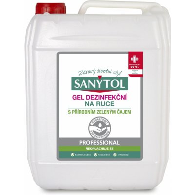 Sanytol Dezinfekční gel na ruce Professional 5 l – Sleviste.cz