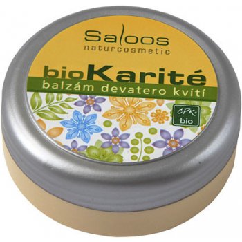 Saloos Bio Karité Devatero kvítí bio balzám 50 ml