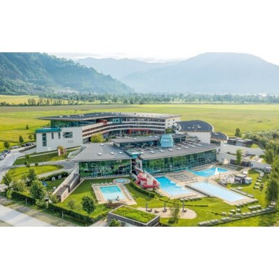 Kaprun v luxusním Tauern Spa Hotelu & Therme **** se 3 wellness centry 12 bazény a 10 saunami polopenze 3 dny pro 2 osoby – Zboží Mobilmania