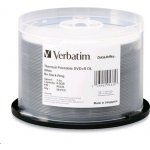 Verbatim DVD+R DL 8,5GB 8x, Printable, spindle, 50ks (43754) – Zbozi.Blesk.cz