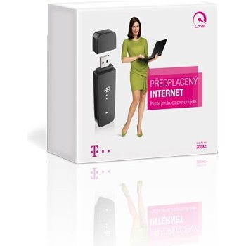 T-mobile Twist Online LTE USB s kreditem 200 Kč + USB modem zdarma