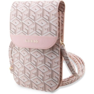 Pouzdro Guess PU G Cube Phone Bag růžové – Zbozi.Blesk.cz