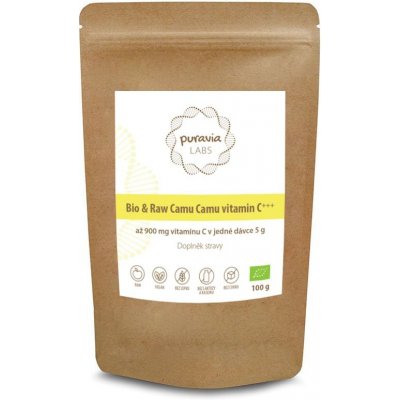 Puravia LABS Bio & Raw Camu Camu vitamín C 100 g – Zboží Mobilmania