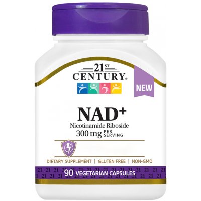 21st Century NAD+ nikotinamid ribosid 90 kapslí – Hledejceny.cz