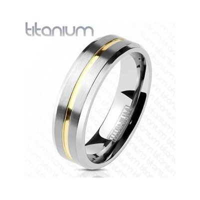 Spikes USA TT1043 Pánský snubní prsten titan 67 TT1043-6 – Zboží Mobilmania