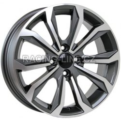 Arceo DY1486 6,5x16 4x100 ET35 grey polished