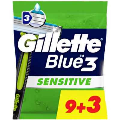 Gillette Blue3 Sensitive 12 ks – Sleviste.cz