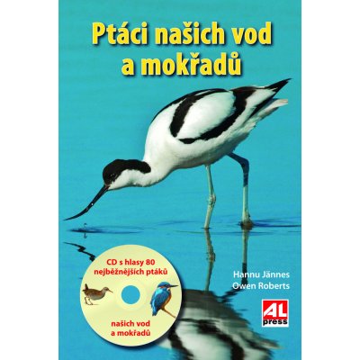 Ptáci našich vod a mokřadů + CD s hlasy 80 druhů ptáků