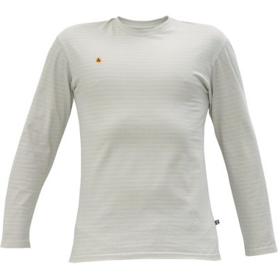 Cerva Cerva tričko s dlouhým rukávem NOYO ESD Šedá S – Sleviste.cz