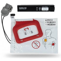 Stryker nalepovací sada pro AED defibrilátor Stryker LIFEPAK CR Plus (dospělí)