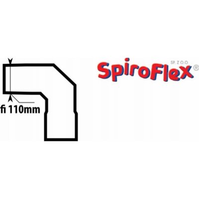 SpiroFlex Nastavitelné koleno 110 z nerezové oceli – Hledejceny.cz