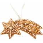 Dakls Gingerbread Comet vánoční ozdoba hnědá – Hledejceny.cz