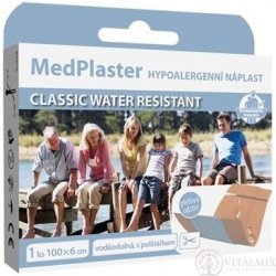MedPlaster Náplast CLASSIC water resistant 100x6 cm 1 ks