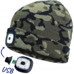 Cerva Deel Led lampa čepice camouflage – Zboží Dáma