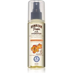 Hawaiian Tropic Silk Hydration opalovací olej na obličej a tělo SPF15 100 ml