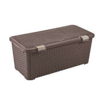 Curver RATTAN STYLE úložný box 72L hnědá 00712-210 od 589 Kč - Heureka.cz