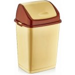 DUNYA Odpadkový koš FANTASY 18 l béžový – Zboží Dáma