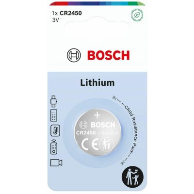 Bosch CR2450B1/00 Lithium coin CR2450 1 ks – Zboží Mobilmania