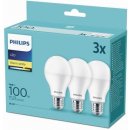 Philips žárovka LED klasik, 13W, E27, teplá bílá, 3ks