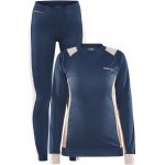 Craft Core Dry Baselayer W tmavě modrá s růžovou 1909706-698718 – Zboží Dáma