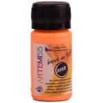 ARTEMISS Barva na textil neon (zářící pod UV světlem) 70 g 72 neon oranžová světlá – Zboží Dáma