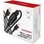 Axagon ADR-210B USB 2.0 A-M na B-M aktivní propojovací / repeater, 10m – Zboží Mobilmania